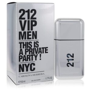 212 Vip by Carolina Herrera Eau De Toilette Spray for Men - Lamas Perfume