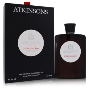 24 Old Bond Street Triple Extract by Atkinsons Eau De Cologne Concentree Spray 3.3 oz for Men - Lamas Perfume