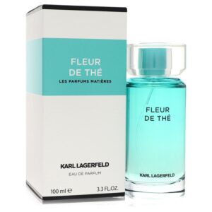 Karl Lagerfeld Fleur De The by Karl Lagerfeld Eau De Parfum Spray 3.3 oz for Women - Lamas Perfume