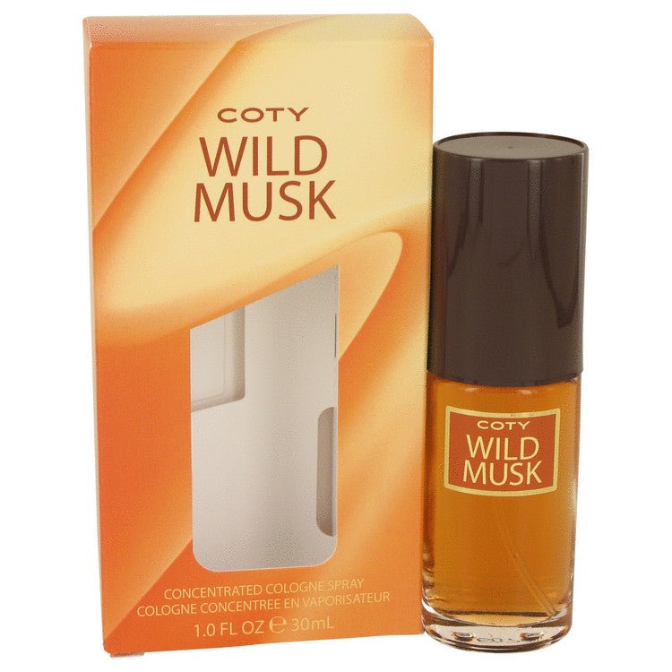 WILD MUSK by Coty Concentrate Cologne Spray 1 oz for Women - Lamas Perfume
